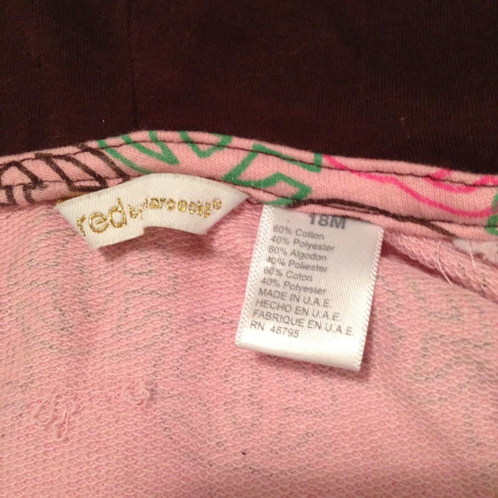 eckoRed toddler zip up ruffle hoodie - Picture 4 of 6